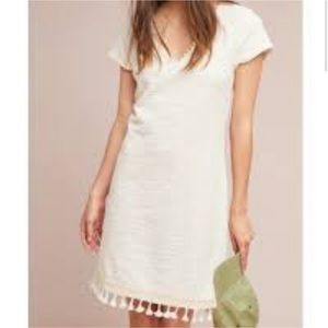 Anthropologie Dolan Tassled Tunic Dress
